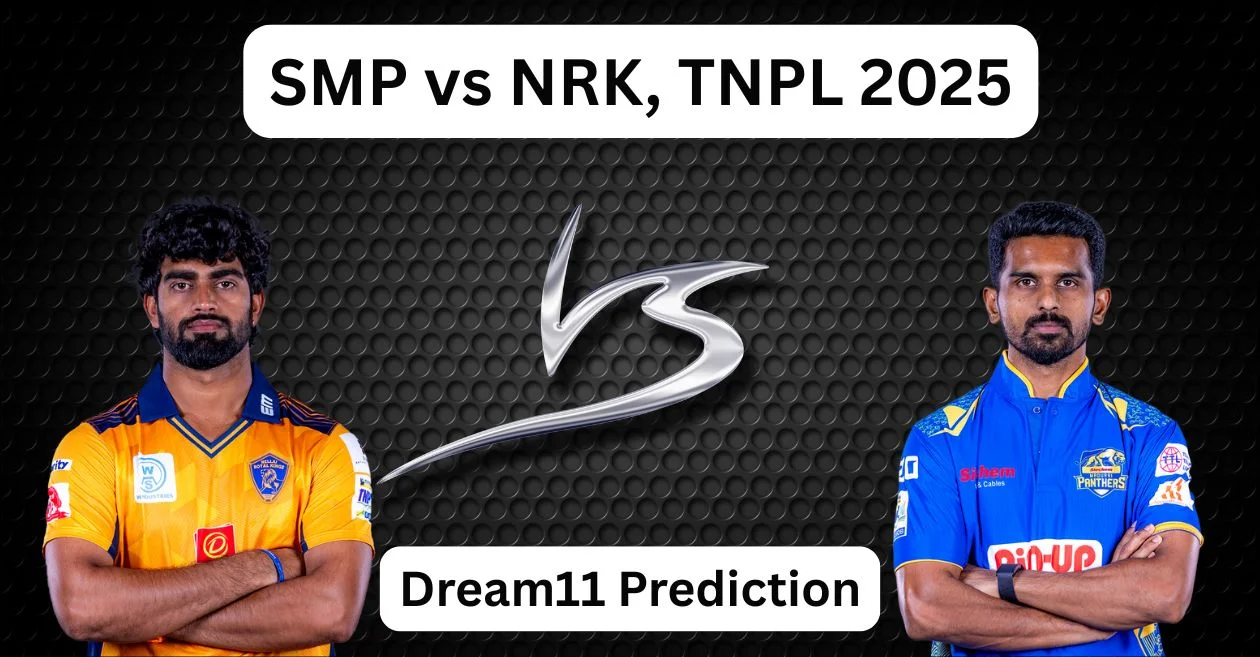 SMP vs NRK, TNPL 2025: Match Prediction, Dream11 Team, Fantasy Tips & Pitch Report | Siechem Madurai Panthers vs Nellai Royal Kings