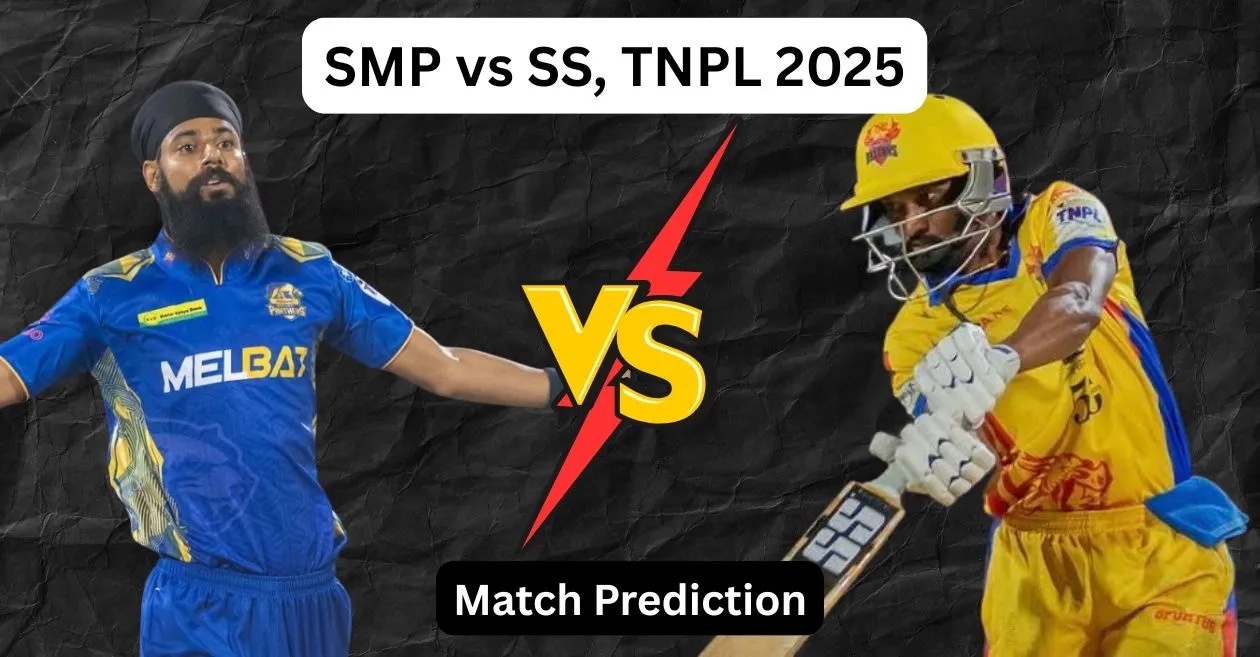 SMP vs SS, TNPL 2025: Match Prediction, Dream11 Team, Fantasy Tips & Pitch Report | Siechem Madurai Panthers vs Salem Spartans