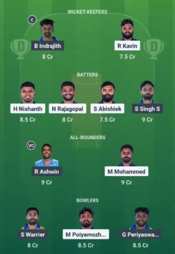 SS vs DD Dream11 team for June 22