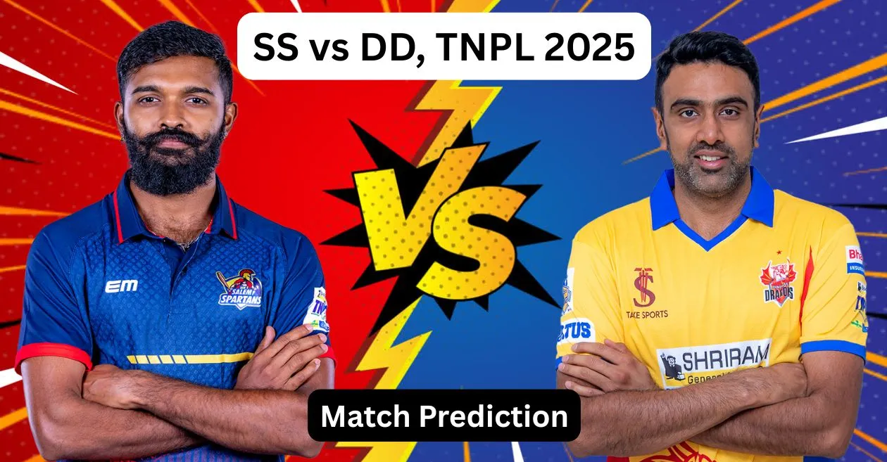 SS vs DD, TNPL 2025: Match Prediction, Dream11 Team, Fantasy Tips & Pitch Report | Salem Spartans vs Dindigul Dragons