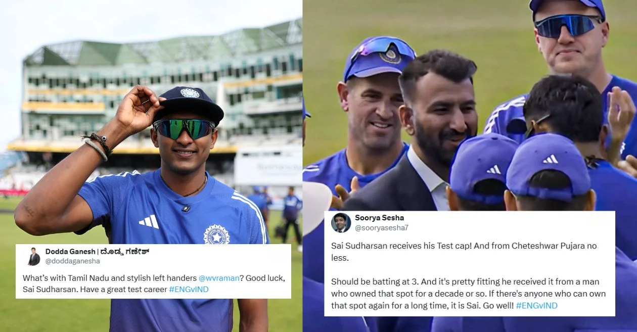 ENG vs IND 2025: Fans go wild as Sai Sudharsan makes his India Test debut against England in Headingley