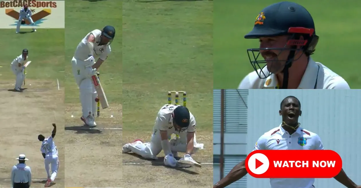 WI vs AUS [WATCH]: Shamar Joseph’s fiery in-swinger removes Travis Head on Day 3 of the Bridgetown Test