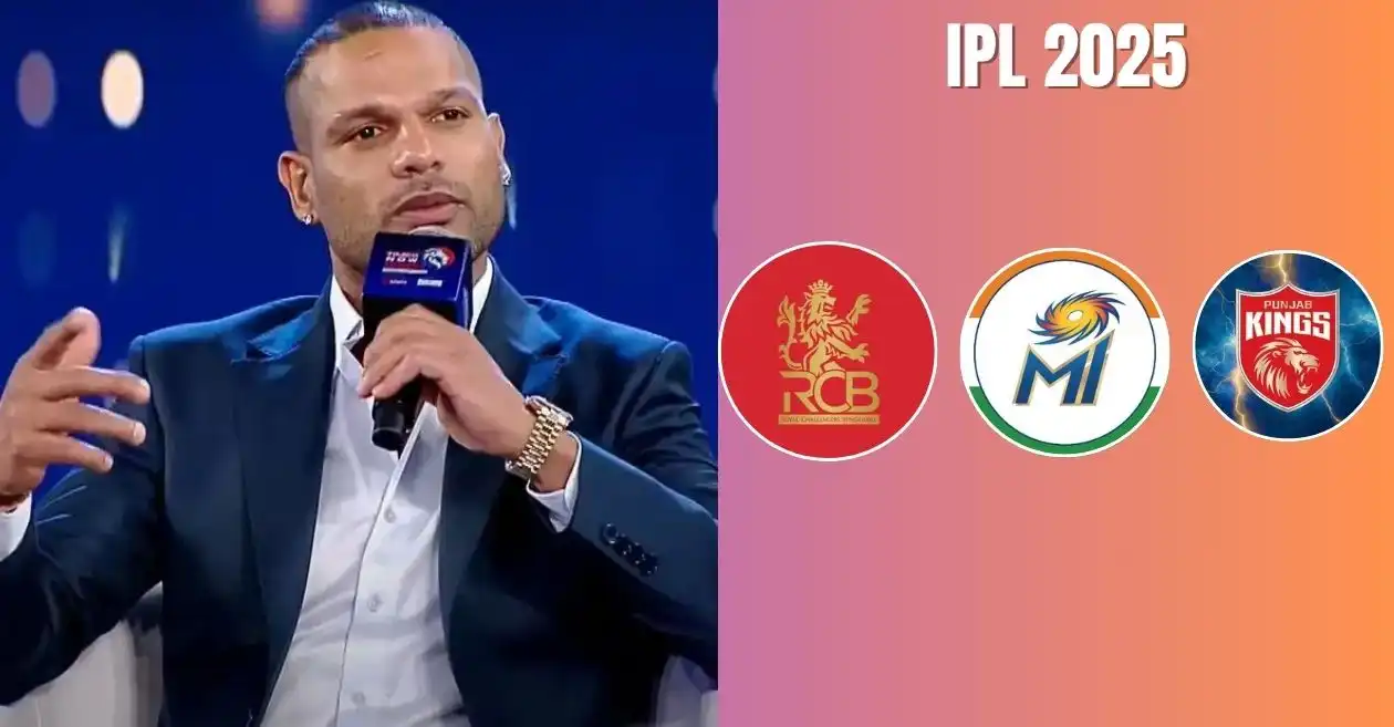 Shikhar Dhawan predicts the winner of IPL 2025 ahead of Qualifier 2 between PBKS and MI