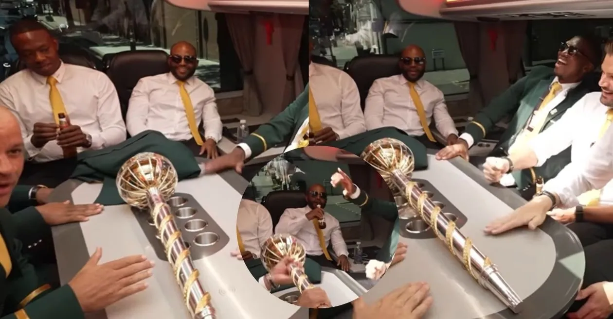 WATCH: South Africa team’s ‘Bella Ciao’ song celebration for Temba Bavuma after World Test Championship 2025 glory