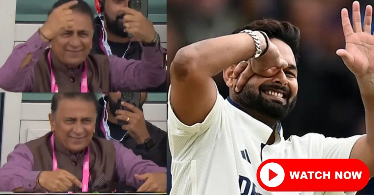 WATCH: Sunil Gavaskar’s special request to Rishabh Pant after Headingly masterclass on Day 4 of ENG vs IND first Test