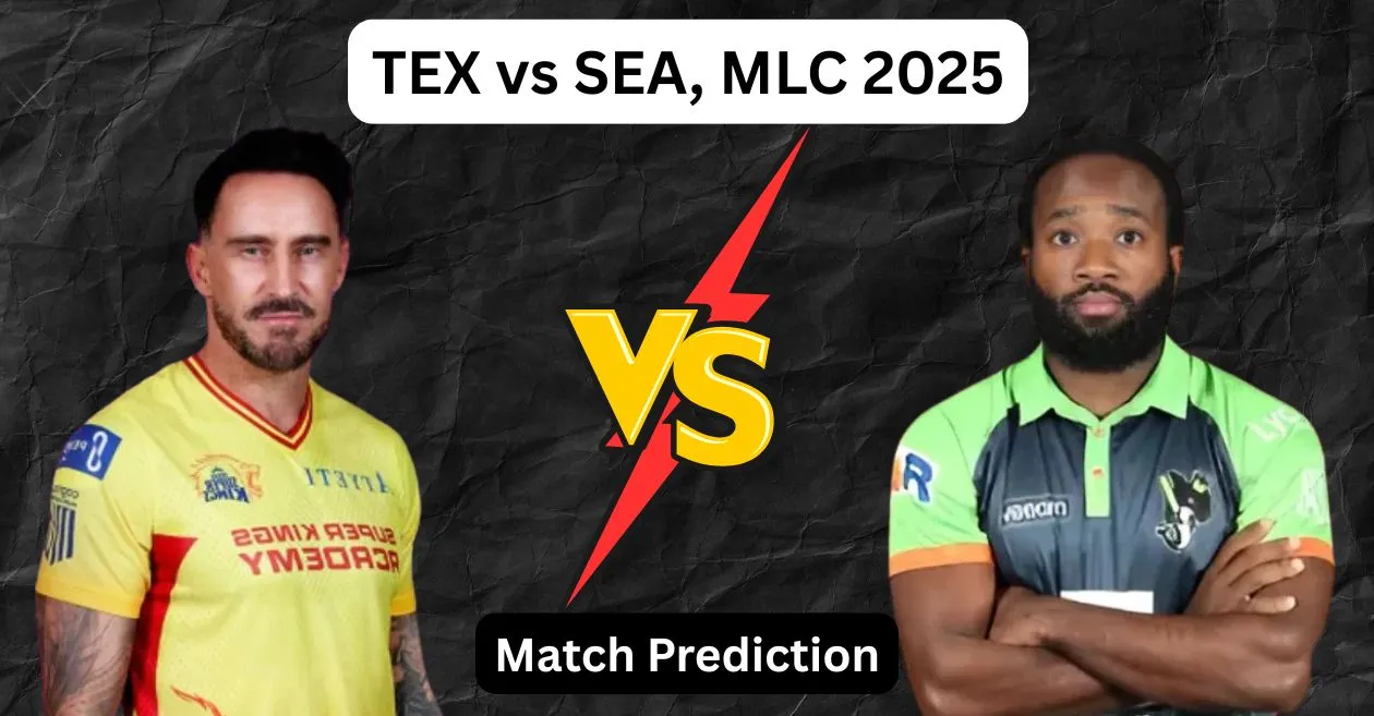 TEX vs SEA, MLC 2025: Match Prediction, Dream11 Team, Fantasy Tips & Pitch Report | Texas Super Kings vs Seattle Orcas