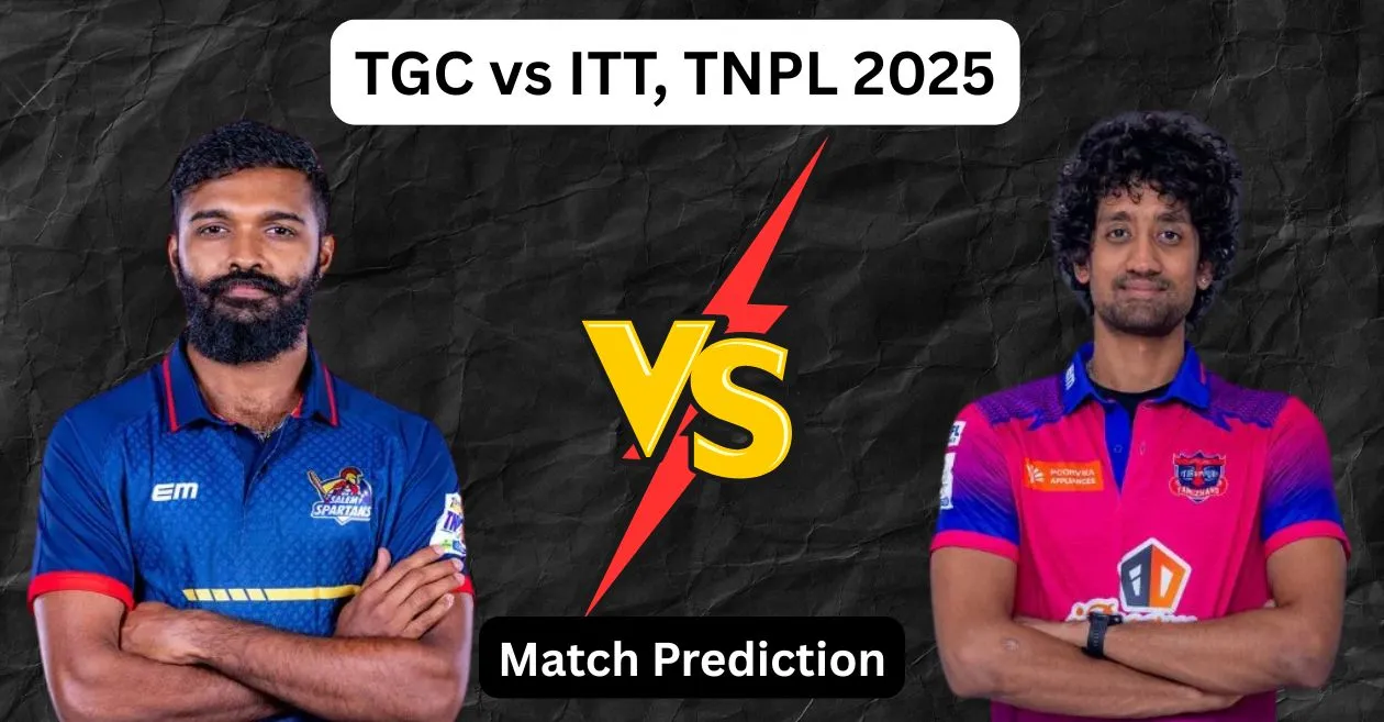 TGC vs ITT, TNPL 2025: Match Prediction, Dream11 Team, Fantasy Tips & Pitch Report | Trichy Grand Cholas vs IDream Tiruppur Tamizhans