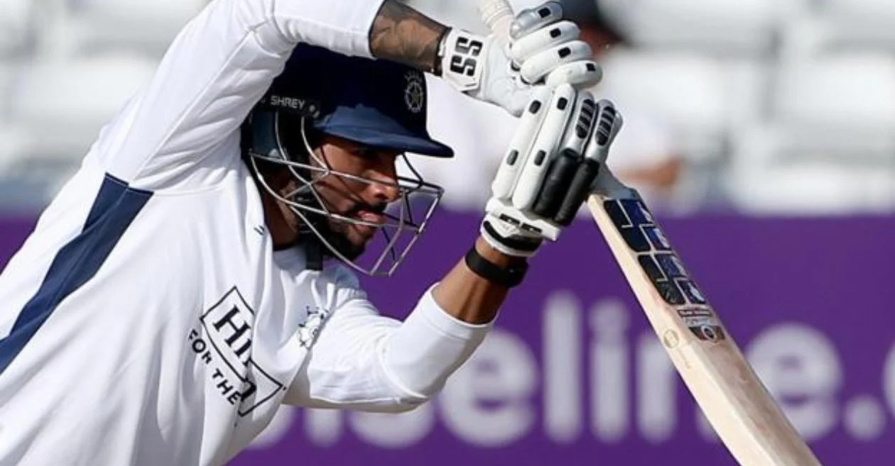 Tilak Varma scores debut century for Hampshire Cricket Club in County Championship