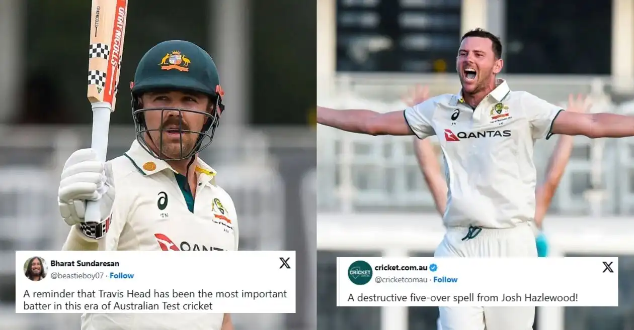 Fans erupt as Travis Head & Josh Hazlewood sizzle in Australia’s 159-run victory over West Indies in 1st Test