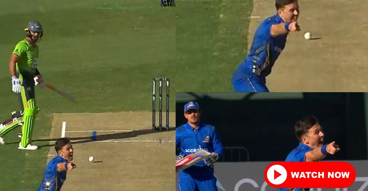 MLC 2025 [WATCH]: Trent Boult’s over-the-top appeal sparks laughter during MI New York vs Seattle Orcas clash