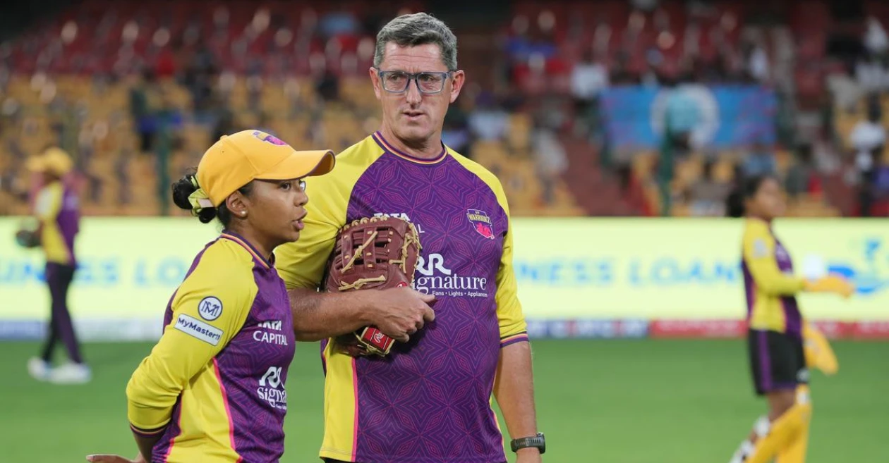 UP Warriorz bid farewell to coach Jon Lewis after three-year association at WPL
