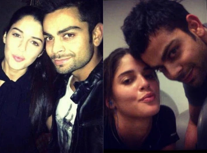 Virat Kohli and Izabelle Leite