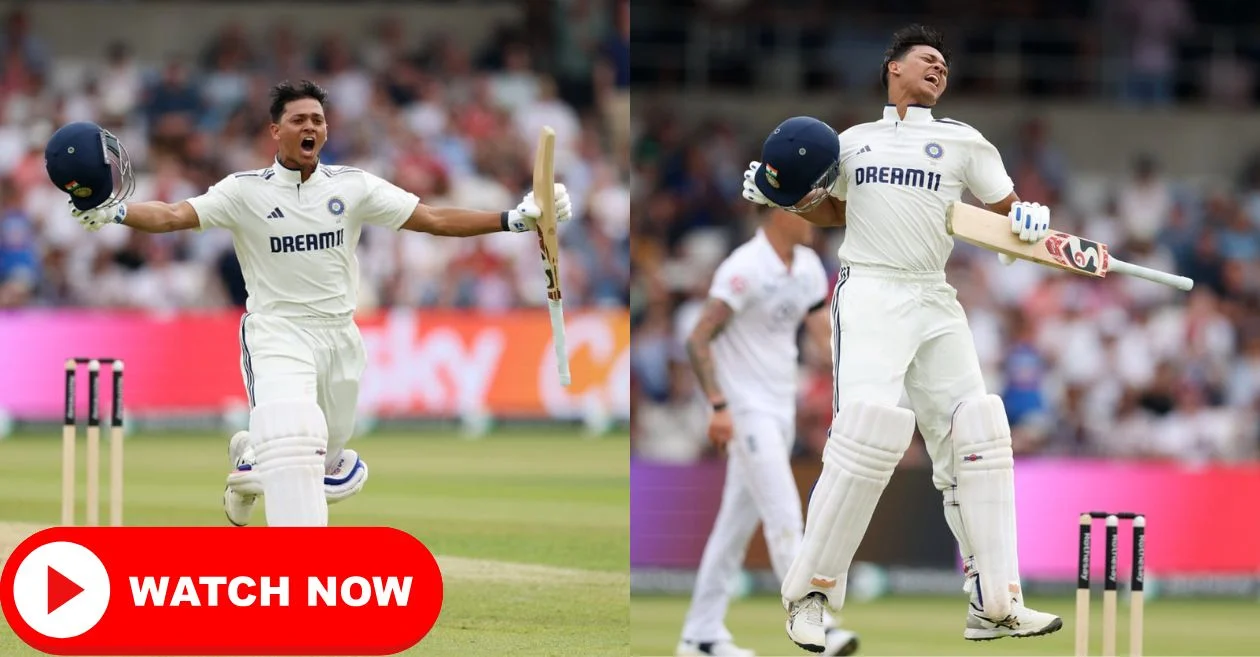 ENG vs IND 2025 [WATCH]: Yashasvi Jaiswal lets out animated roar after emotional hundred on Day 1 of first Test