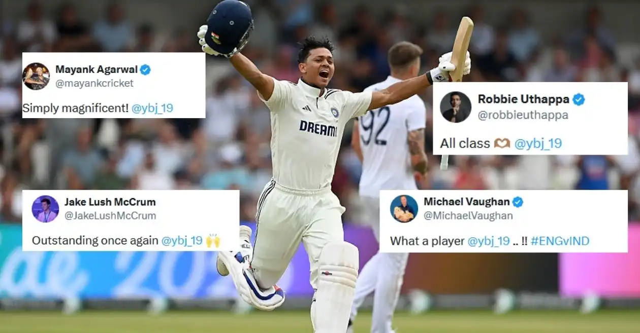 Fans go wild as Yashasvi Jaiswal lights up Headingly with dazzling century on Day 1 of first Test – ENG vs IND