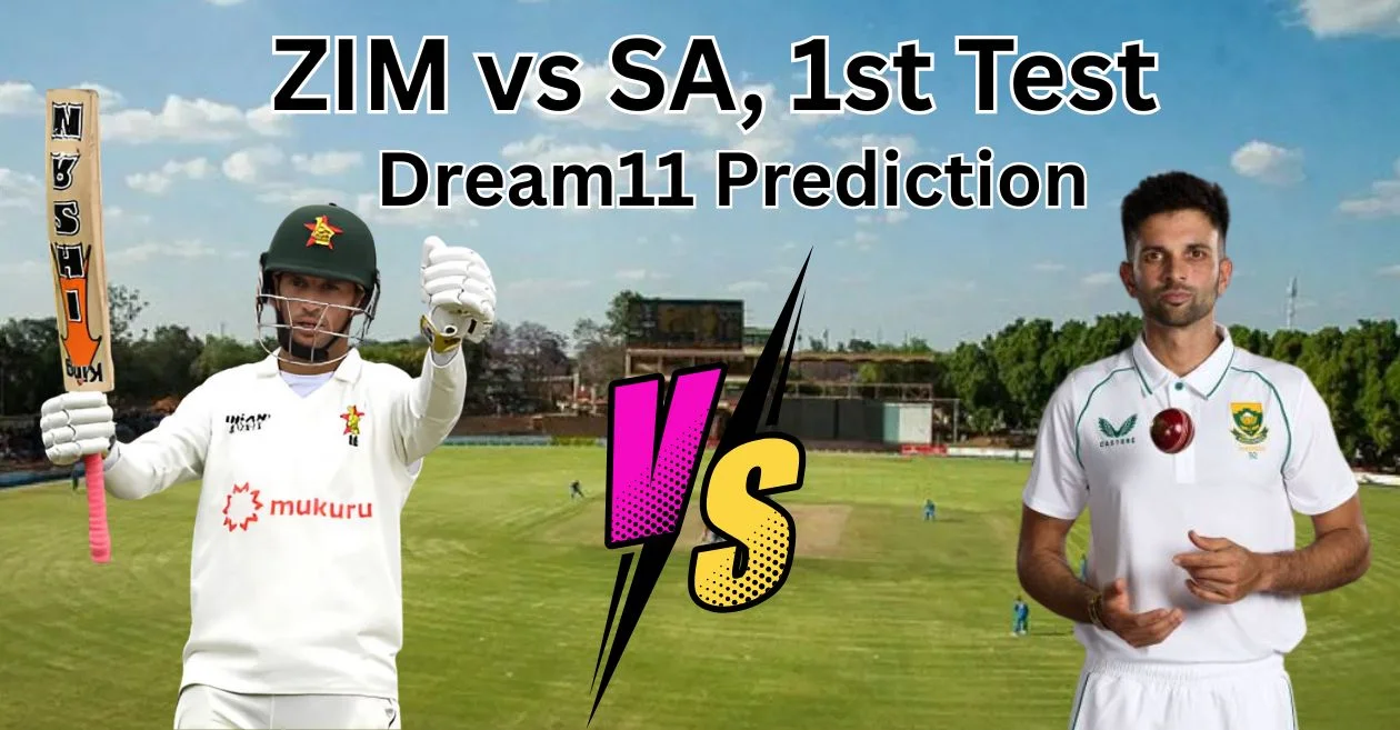 ZIM vs SA 2025, 1st Test: Match Prediction, Dream11 Team, Fantasy Tips and Pitch Report | Zimbabwe vs South Africa