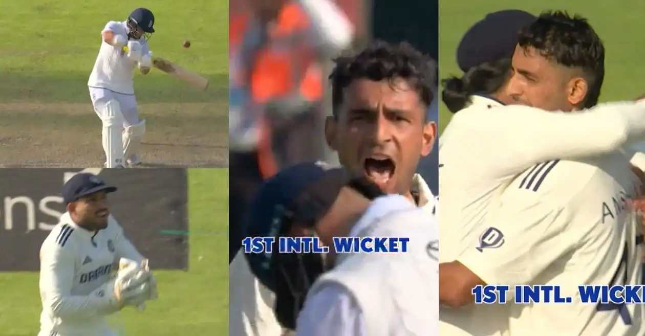 ENG vs IND [WATCH]: Anshul Kamboj celebrates aggressively after removing Ben Duckett on Day 2 of Manchester Test