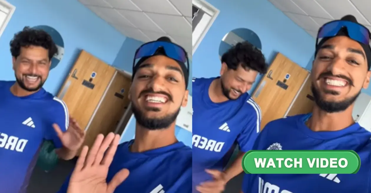 WATCH: Arshdeep Singh turns choreographer for Kuldeep Yadav ahead of 4th Test against England
