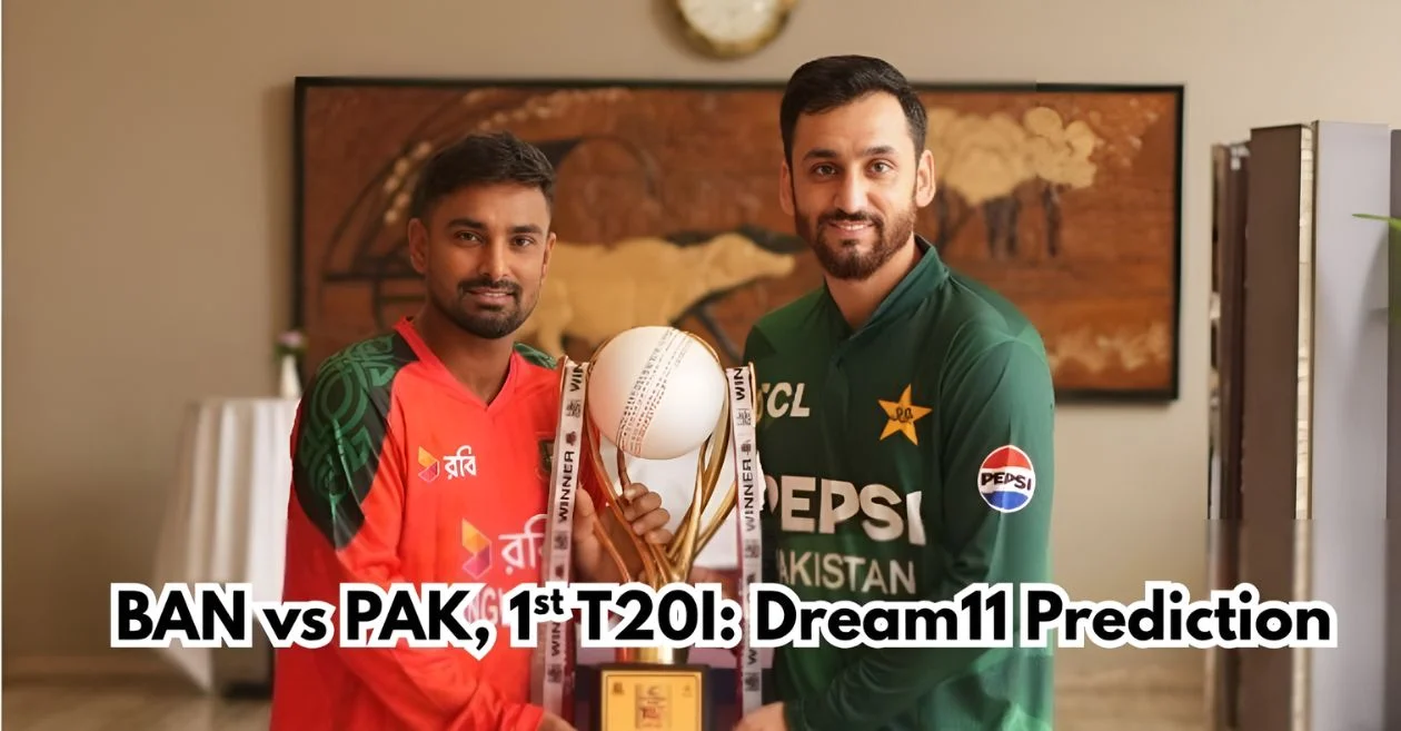 BAN vs PAK 2025, 1st T20I: Match Prediction, Dream11 Team, Fantasy Tips and Pitch Report | Bangladesh vs Pakistan