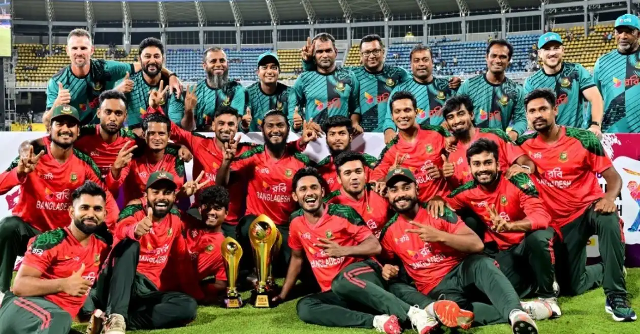 Bangladesh name unchanged squad for T20I series against Pakistan