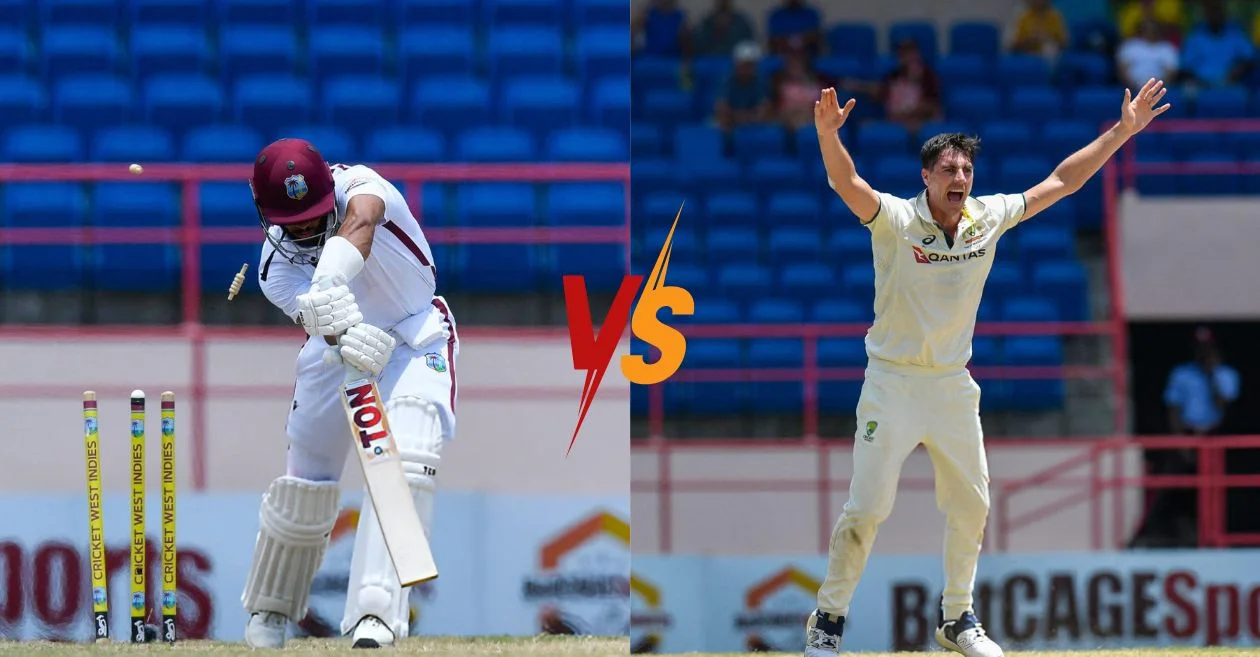 WI vs AUS: Top 3 key battles to watch out for in the third Test ft. Brandon King vs Pat Cummins
