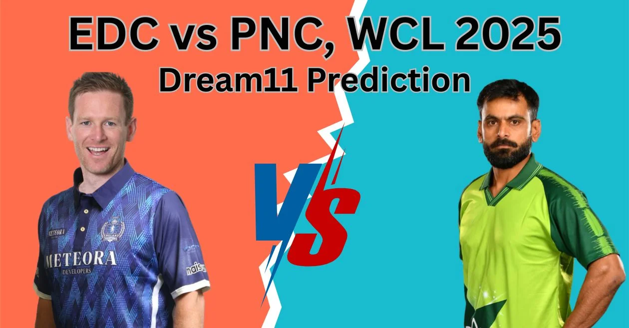 EDC vs PNC, WCL 2025: Match Prediction, Dream11 Team, Fantasy Tips and Pitch Report | England Champions vs Pakistan Champions