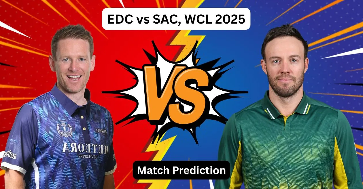 EDC vs SAC, WCL 2025: Match Prediction, Dream11 Team, Fantasy Tips and Pitch Report | England Champions vs South Africa Champions