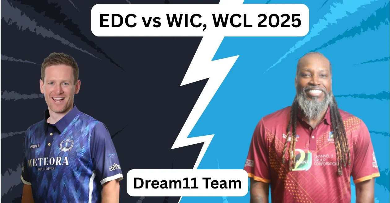 EDC vs WIC, WCL 2025: Match Prediction, Dream11 Team, Fantasy Tips and Pitch Report | England Champions vs West Indies Champions