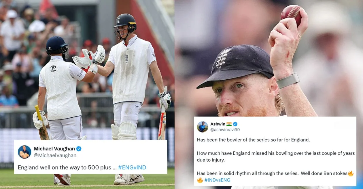 ENG vs IND: Fans react as Ben Duckett & Zak Crawley crush India’s attack after Ben Stokes’ five-wicket haul stuns Shubman Gill and Co | Day 2, Manchester Test