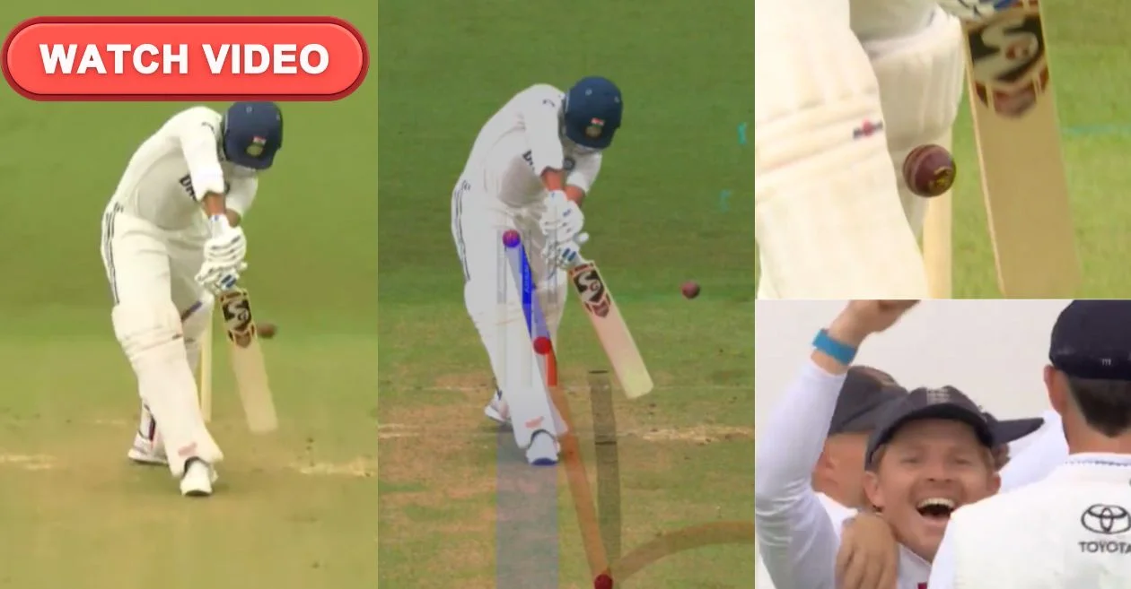 ENG vs IND [Watch]: Gus Atkinson removes Yashasvi Jaiswal with a successful review as England land early blow on Day 1 of the Oval Test