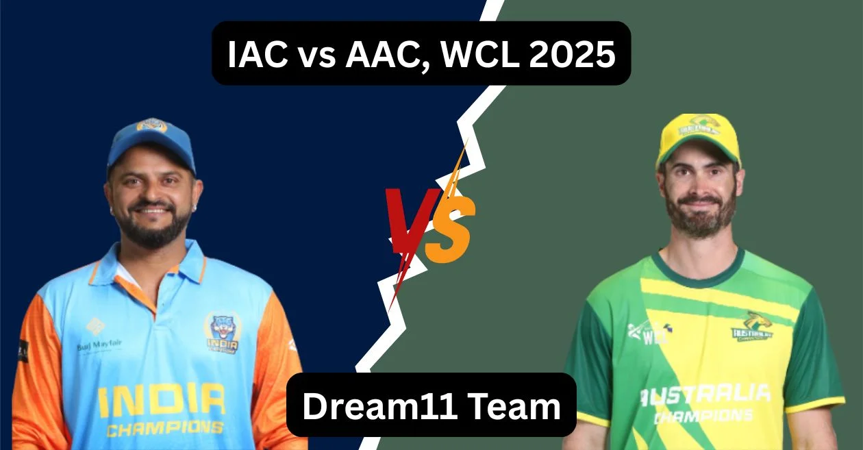 IAC vs AAC, WCL 2025: Match Prediction, Dream11 Team, Fantasy Tips and Pitch Report | India Champions vs Australia Champions