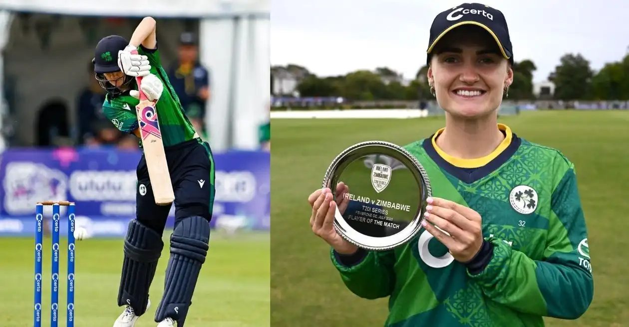 Gaby Lewis sizzles as Ireland crush Zimbabwe in the first Women’s T20I