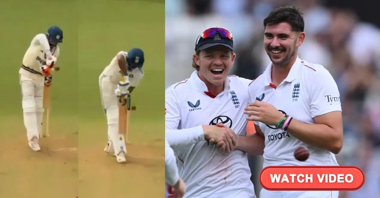 ENG vs IND [WATCH]: Josh Tongue strikes big with two dream deliveries to dismiss Ravindra Jadeja and Sai Sudharsan | Day 1, Oval Test