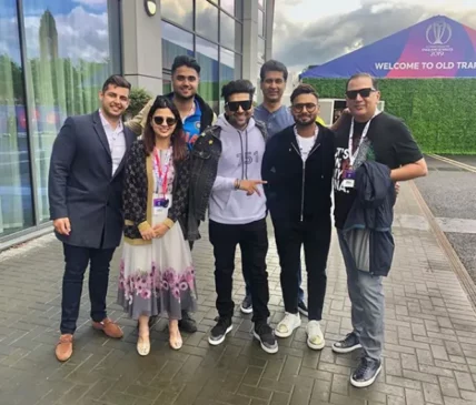 Kabir Bahia with Rishabh Pant