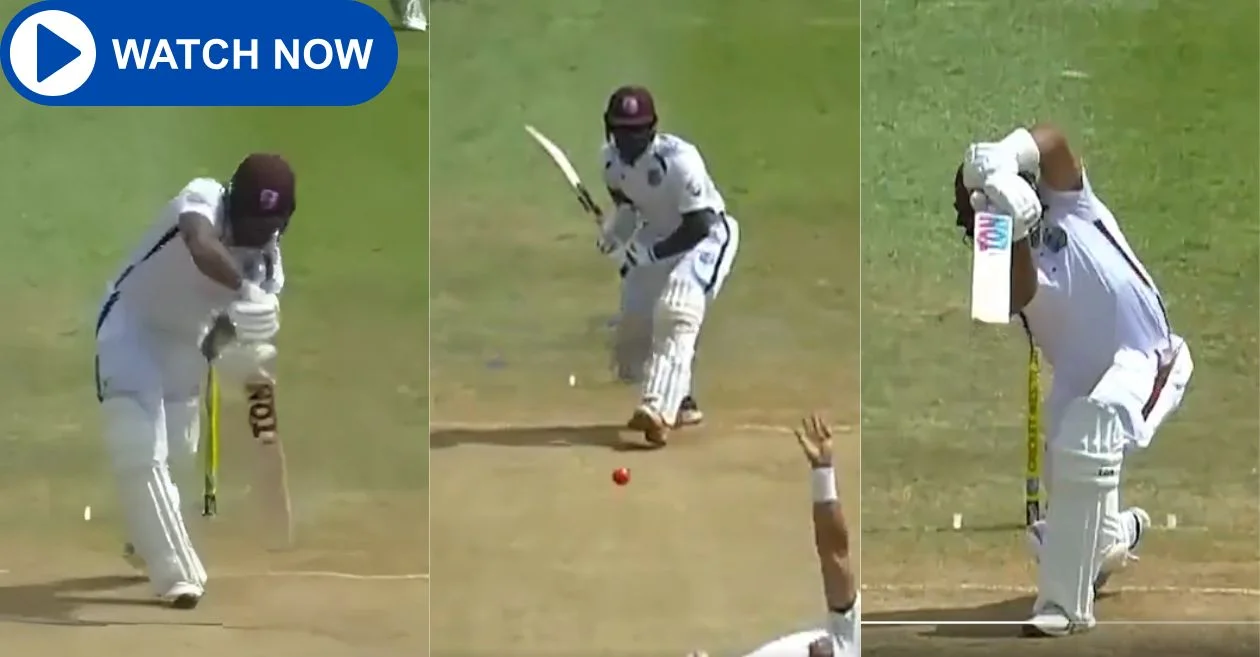 WI vs AUS [WATCH]: Mitchell Starc rips through West Indies top-order with three-wicket first over to seal Test series