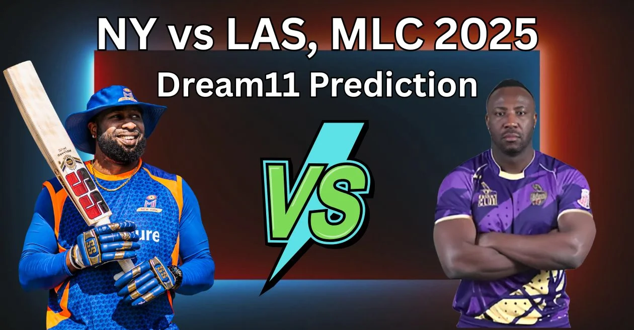 NY vs LAS, MLC 2025: Match Prediction, Dream11 Team, Fantasy Tips & Pitch Report | MI New York vs Los Angeles Knight Riders