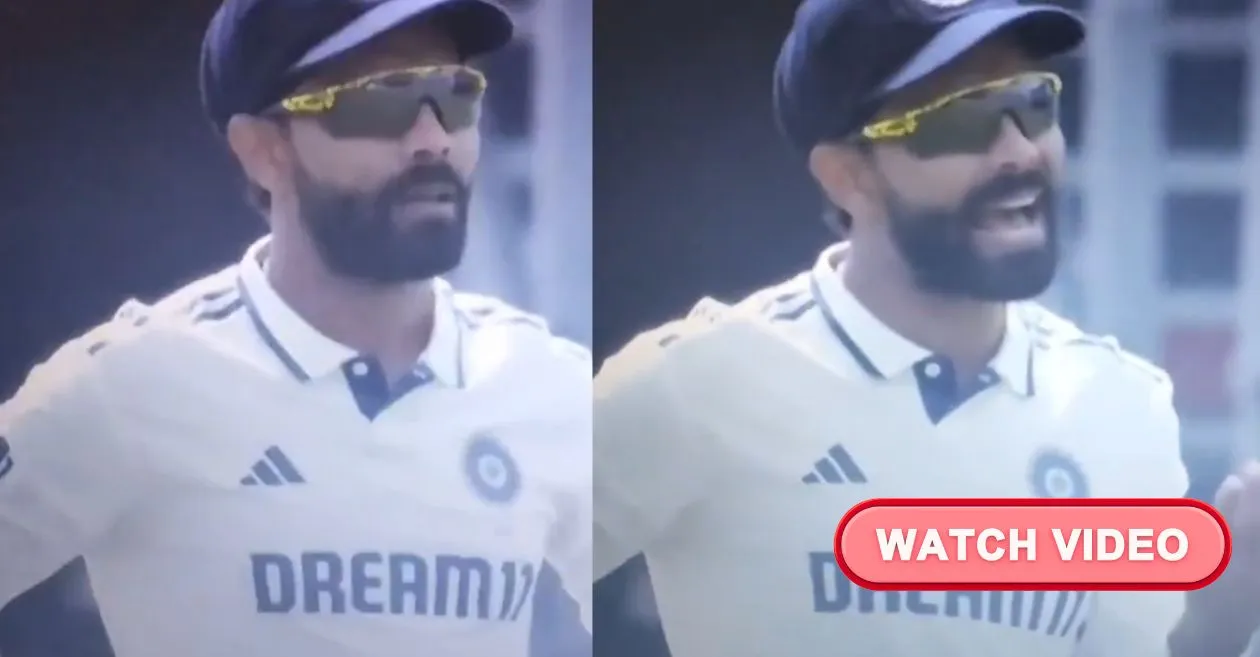 ENG vs IND [WATCH] Ravindra Jadeja fumes at debutant Anshul Kamboj after fielding error gives lifeline to Joe Root on Day 3 of fourth Test