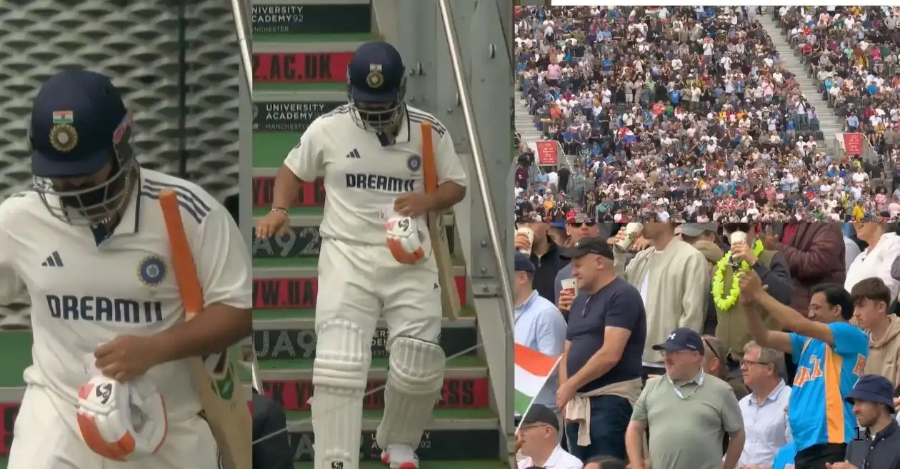 ENG vs IND [WATCH]: Rishabh Pant receives standing ovation as he walks out to bat on Day 2 of Manchester Test despite toe fracture