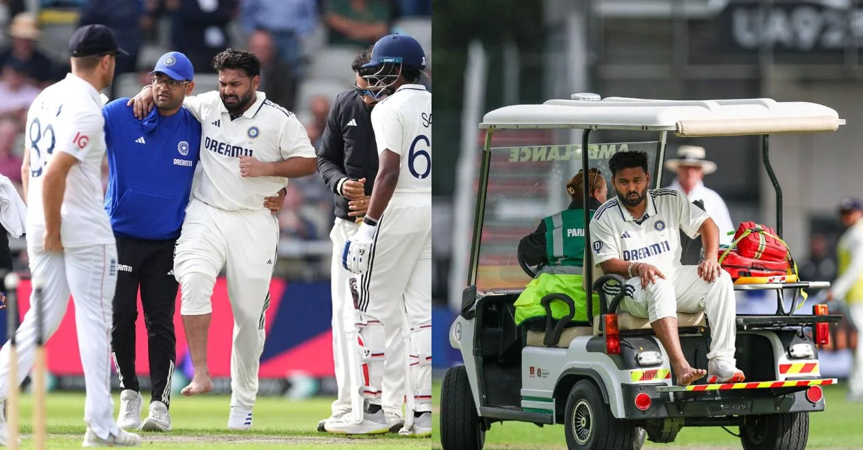 ENG vs IND: Rishabh Pant ruled out of remainder of Test series due to fractured toe