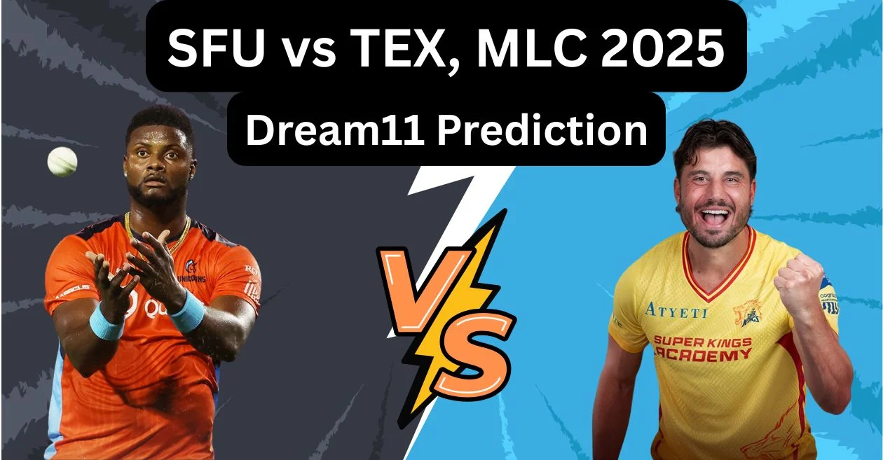 SFU vs TEX, MLC 2025: Match Prediction, Dream11 Team, Fantasy Tips & Pitch Report | San Francisco Unicorns vs Texas Super Kings