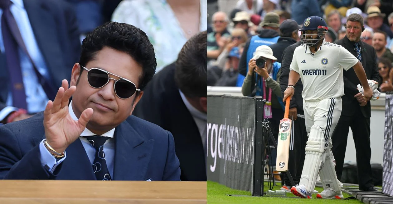ENG vs IND: Sachin Tendulkar salutes Rishabh Pant’s warrior knock for India amid toe fracture on Day 2 of Manchester Test