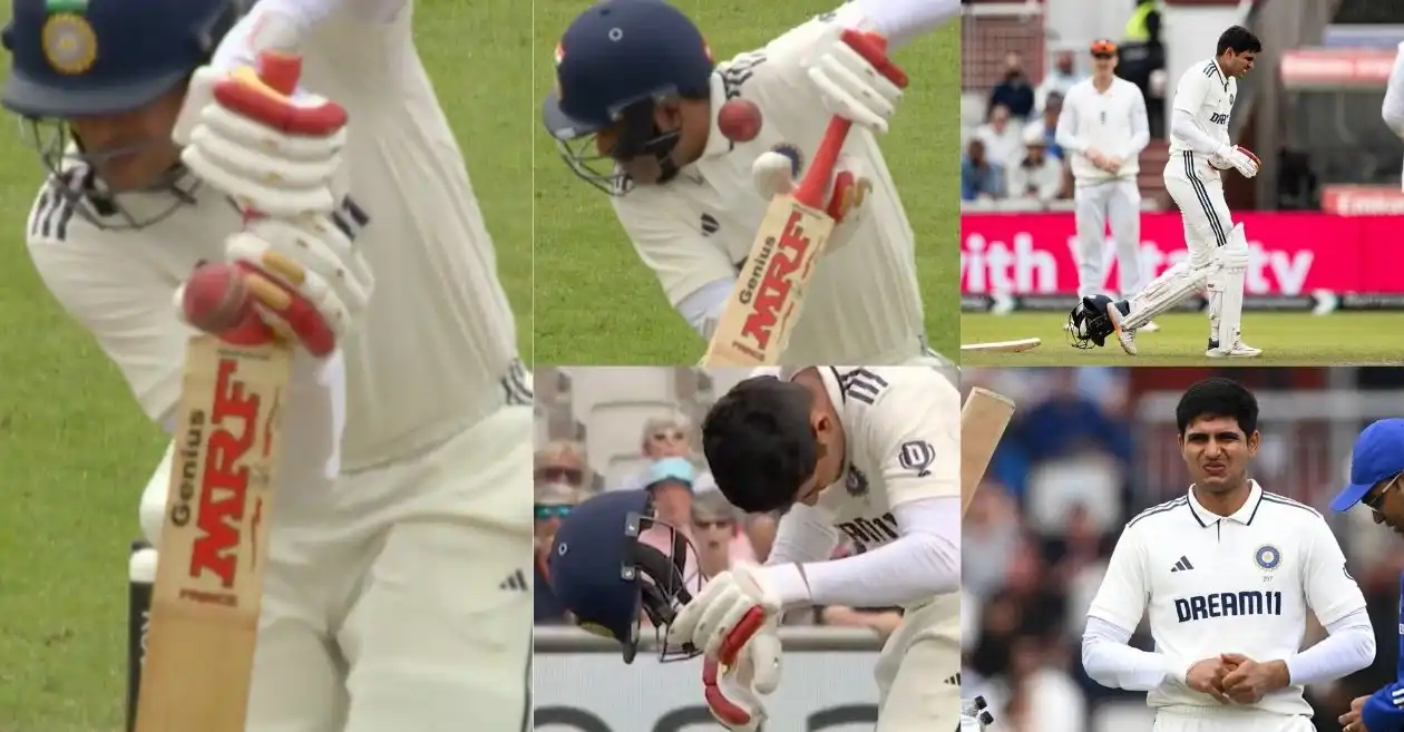 ENG vs IND [WATCH]: Shubman Gill struck by Ben Stokes’ brutal delivery on Day 5 of Manchester Test