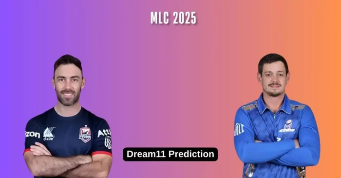 WAS vs NY, MLC 2025: Match Prediction, Dream11 Team, Fantasy Tips & Pitch Report | Washington Freedom vs MI New York