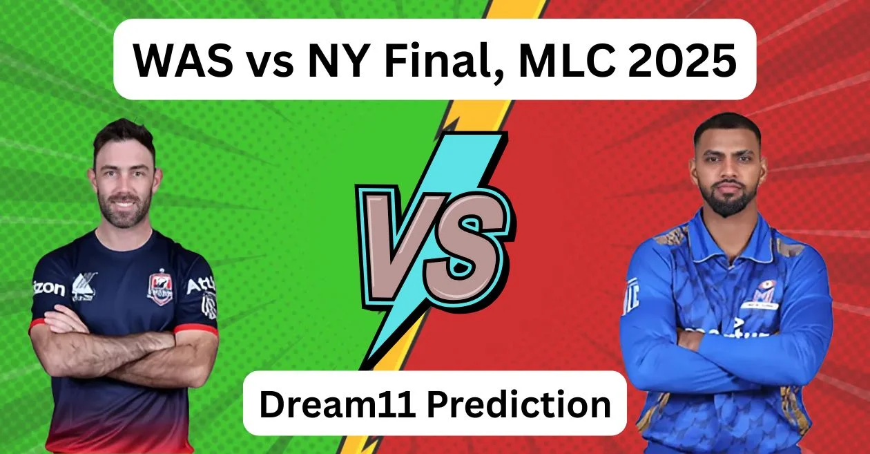 WAS vs NY Final, MLC 2025: Match Prediction, Dream11 Team, Fantasy Tips and Pitch Report | Washington Freedom vs MI New York