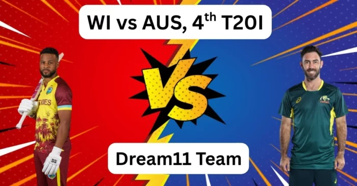 WI vs AUS, 4th T20I: Match Prediction, Dream11 Team, Fantasy Tips and Pitch Report | West Indies vs Australia 2025