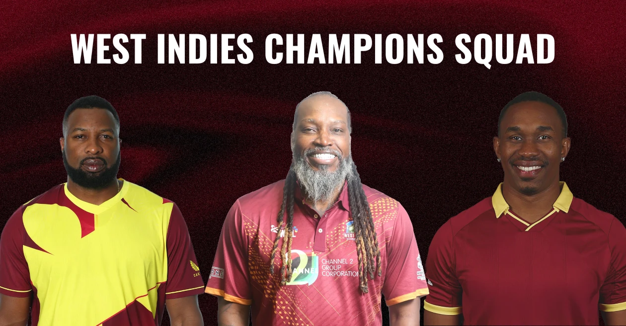 West Indies Champions unveil their 15-man squad for WCL Season 2; Chris Gayle returns as captain