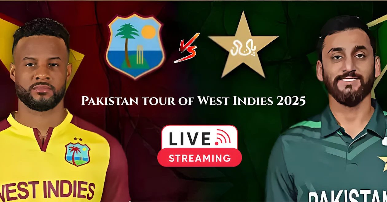 West Indies vs Pakistan 2025, T20I Series: Schedule, Squads, Broadcast and Live Streaming details