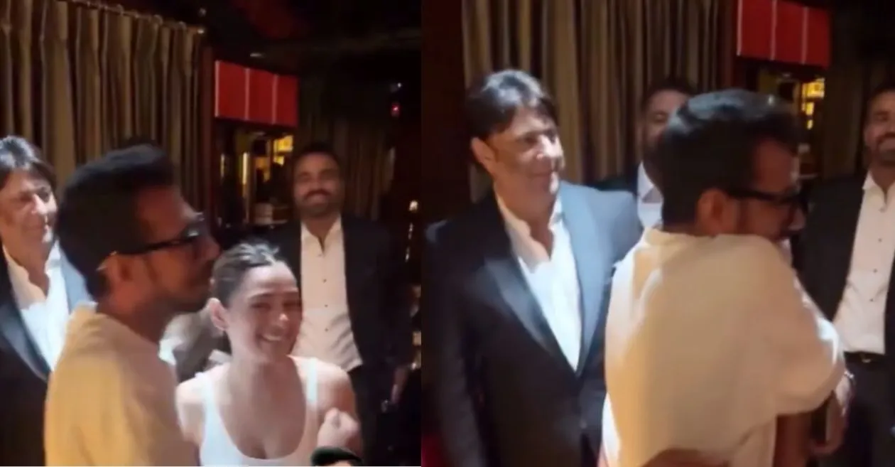 WATCH: Yuzvendra Chahal rings in 35th birthday with rumoured girlfriend RJ Mahvash