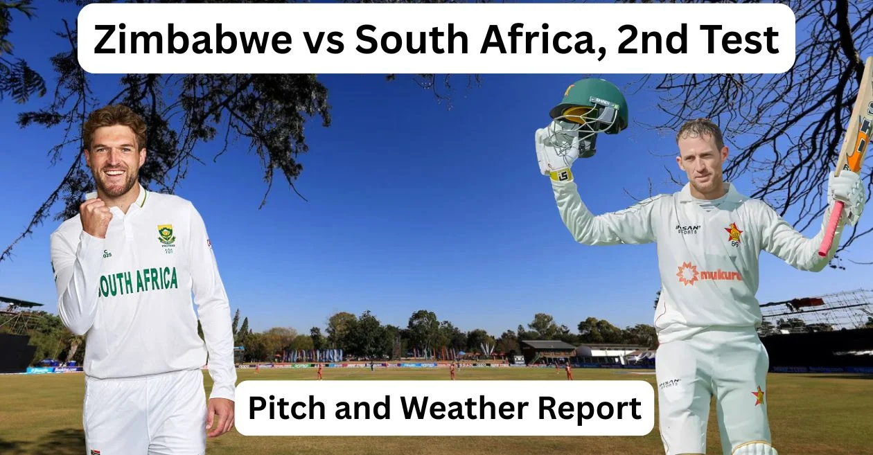 Zimbabwe vs South Africa 2025: Queens Sports Club Pitch Report and Bulawayo Weather Forecast for the second Test