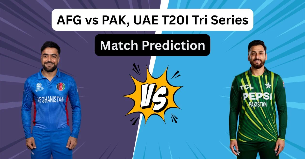 AFG vs PAK, UAE T20I Tri Series 2025: Match Prediction – Who will win today’s game? | Afghanistan vs Pakistan