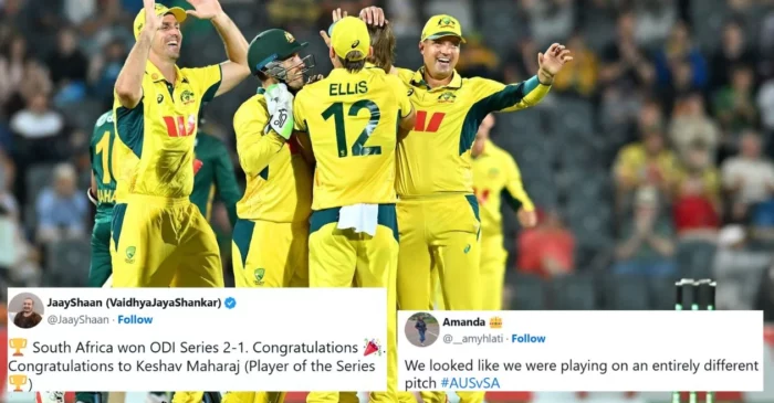 Fans react as Australia destroy South Africa by 276 runs in third ODI to avoid series whitewash